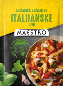 začimbna mešanica za italijanske jedi, maestro, 30 g