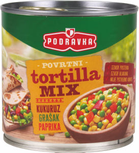 zelenjavni tortilla mix