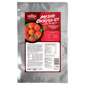 Mesne kroglice Podravka, v paradižnikovi omaki, 2,5 kg