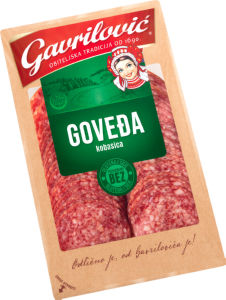 Narezek Gavrilović, goveja klobasa, 80 g