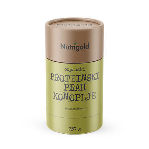 Beljakovine konopljine Bio Nutrigold, v prahu, 250 g