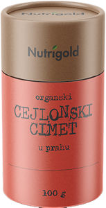 Cimet Ceylonski Bio Nutrigold, mleti, 100 g