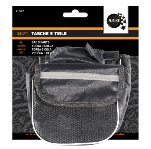 Torba za kolo, 3 delna, Finish line, 12 x 14 x 4 cm