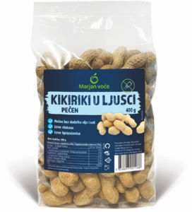 Arašidi Marjan voče, praženi, v lupini, 400 g