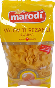 jajčni valoviti rezanci, marodi, 400 g