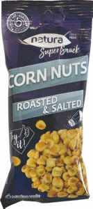 Koruza Natura Super Snack, pražena, slana, 60 g