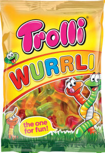 Bonboni Wurrli Trolli, 200g