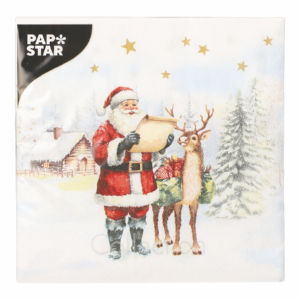 Serviete Dear santa, 3 slojne, 33 x 33 cm, 20/1