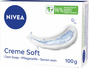 toaletno milo creme soft nivea