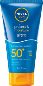 Losjon Nivea Sun, Protect & Moisture, Ultra, ZF 50+, 150 ml