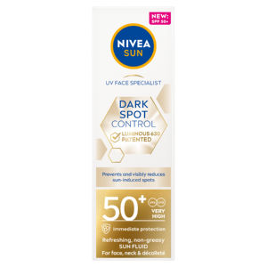 Fluid Nivea Sun, Luminous, Dark Spot Control, ZF 50+, 40 ml