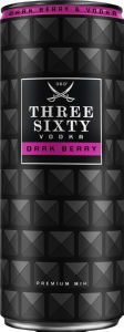 Pijača Three Sixty, Dark Berry RTD, alk.10 vol%, 0,33 l