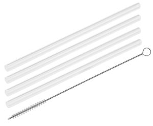 Slamice iz stekla s krtačko, 5 x 240 mm, 5/1