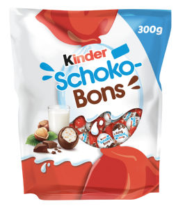 Mlečni bomboni Kinder Schokobons, 300 g