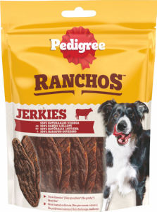 Priboljšek za pse Pedigree, Ranchos Jerkies, govedina, 70 g