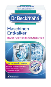 Odstranjevalec vodnega kamna Dr.Beckmann, p&p stroj, 2 x 50 g