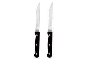 Nož za steak iz nerjavečega jekla s plastičnim ročajem, L 21,5 cm, 2/1