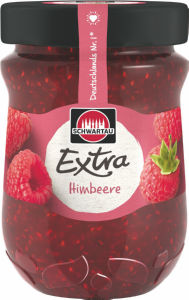 ekstra džem malina, schwartau, 340g