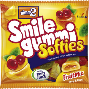 mehki polnjeni sadni bonboni z vitamini smilegummi softies