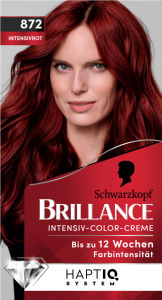 Barva za lase Brillance, 872, intenzivna rd.