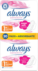 Higienski Vložki Always Ultra Sensitive Duo 2 x 10 vložkov