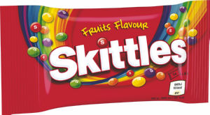 Bonboni Skittles, Fruit, 38 g