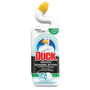 gel čistilo za wc z belilom, duck, 750ml