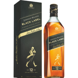 whiskey black label, johnnie walker, 40 % alkohola, 0,7 l