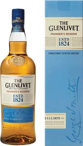 whisky founder´s reserve, the glenlivet, 0,7l