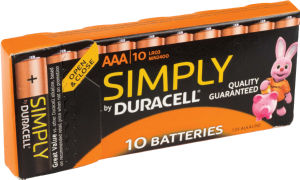 Baterijski Vložki Duracell Siply MN2400 AA 10 baterij