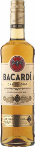 Rum Bacardi, Carta Oro, alk.37,5 vol%, 0,7 l