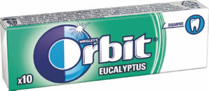 Žvečilni gumi Orbit Eucaliptus draže, 14g