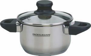 Kozica s steklenim pokrovom, 14 x 8,5 cm, 1,3 l