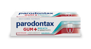 Zobna pasta Parodontax Gum & Sensitivity, Breath, 75 ml