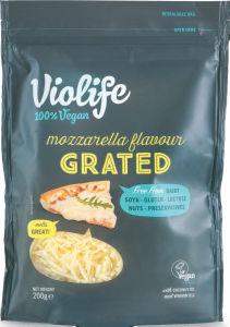 rastlinski pripravek, naribana mozzarella, violife, 200 g