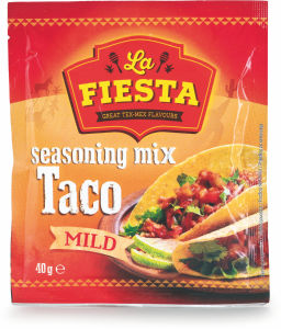 začimbna mešanica, taco, la fiesta, 40 g
