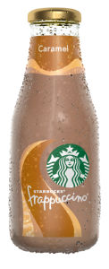 Napitek Starbucks, mlečni, Frappuccino Karamela, 250 ml