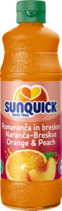 sirup breskev in pomaranča, sunquick, 0,7l