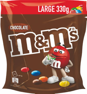Draže M&M's, mlečna čokolada, 330 g