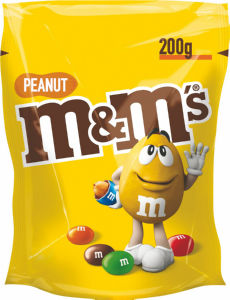 bonboni z arašidi m&m´s