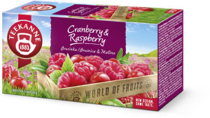 čaj brusnica in malina cranberry&raspberry