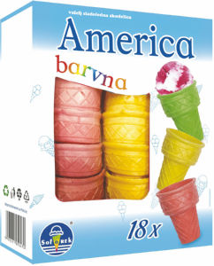 Korneti Soforek, Amerika, barvni, 18/1, 105 g