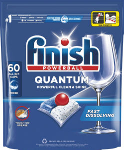 Tablete za Pomivanje Posode Finish Quantum 60 tablet