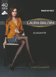 Nogavice hl. Laura Baldini, elegante, 40 den black 4