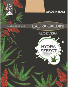 Nogavice hl. Laura Baldini, aloe vera, 15 den black 4