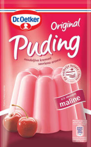 puding malina