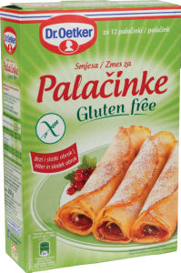 zmes za palačinke brez glutena