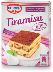 zmes za pripravo deserta tiramisu
