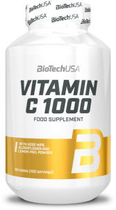 Prehransko dopolnilo BioTech Usa Vitamin C 1000, 100/1