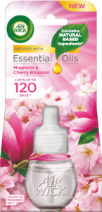 Osvežilec AirWick, električno polnilo, Magnolia & Cherry Blossom, 19 ml